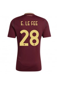 AS Roma Enzo Le Fee #28 Jalkapallovaatteet Kotipaita 2024-25 Lyhythihainen